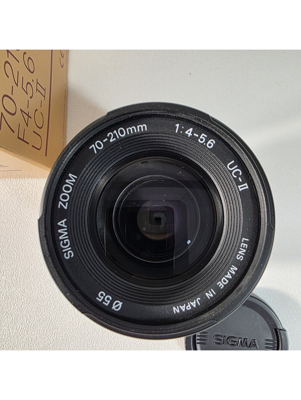 Sigma 70-210mm 1:4-5.6 For SA/KPR Pentax AF / MF Lens Macro W/Box & Caps